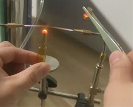 double flame ampoule sealing torch