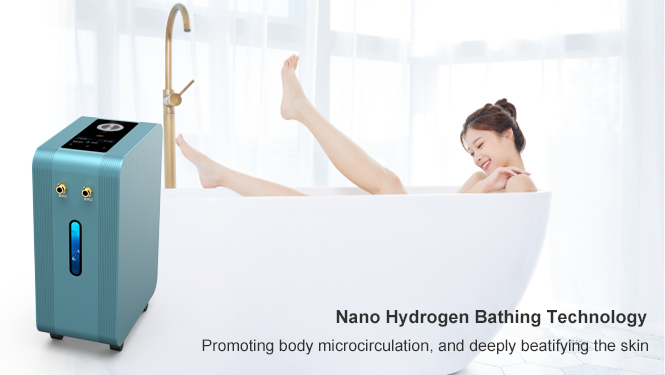 the working priciple of nano hydrogen water bathing machine