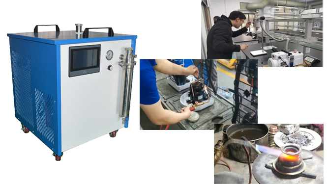 oxyhydrogen generator welding and sealing