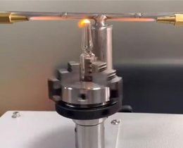 rotary ampoule sealing flame way