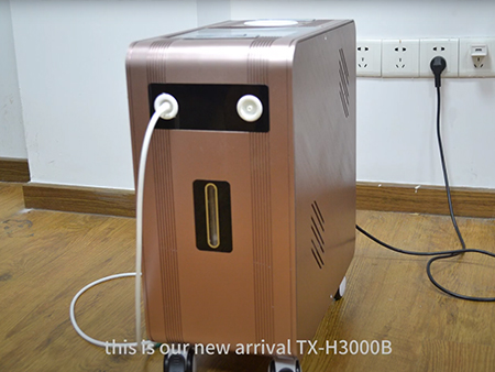 new arrival TX-H3000B hydrogen inhalation machine and how to use it.