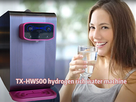 how to use TX-HW500 hydrogen rich water machine