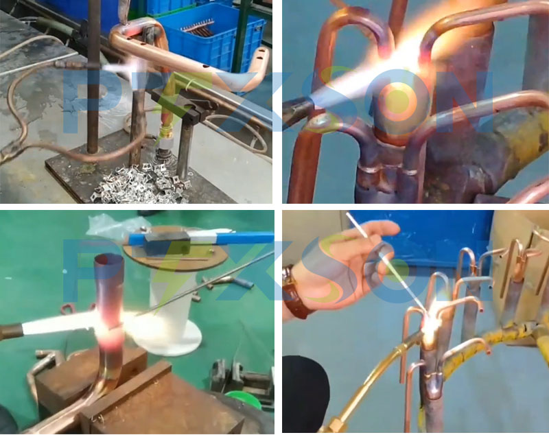 oxyhydrogen brazing copper tube